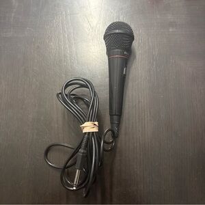 Philips Dynamic Cable Karaoke Microphone  # PH62080 / jack adapter